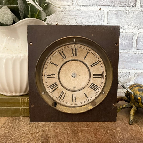 Antique Clock Face Etsy