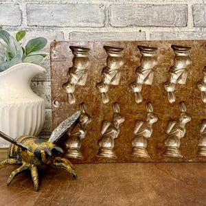 Large Easter Bunny Chocolate Mold! Vintage Easter Decor!