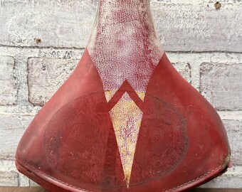 Selle De Vélo Vintage Mesinger - Ancienne, Pour Vélo Rétro Ou Custom, état à Vérifier