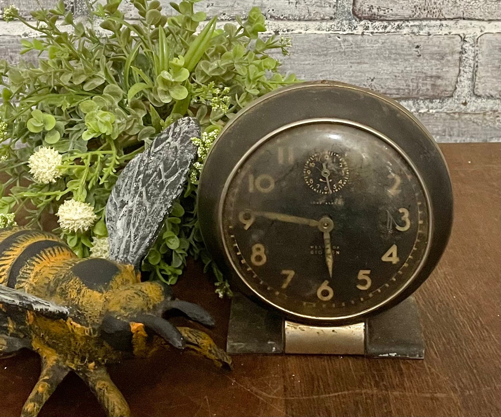 Westclox Big Ben Wind up Alarm Clock Loud Alarm Vintage Etsy