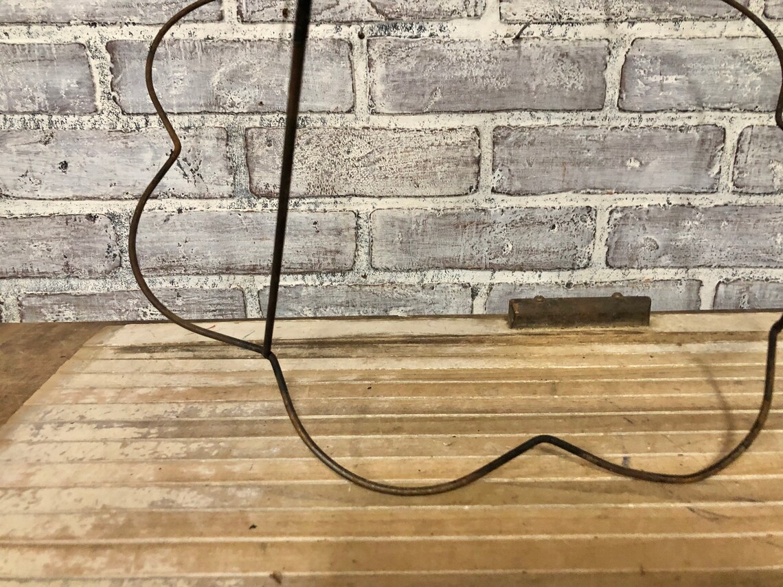 Großer gerahmter Lampenschirmrahmen Nackter Lampenschirm | Etsy