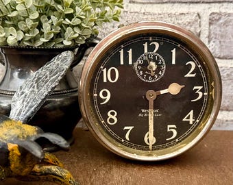 Vintage Westclox Big Ben Style 5 Keywound Art Deco Loud