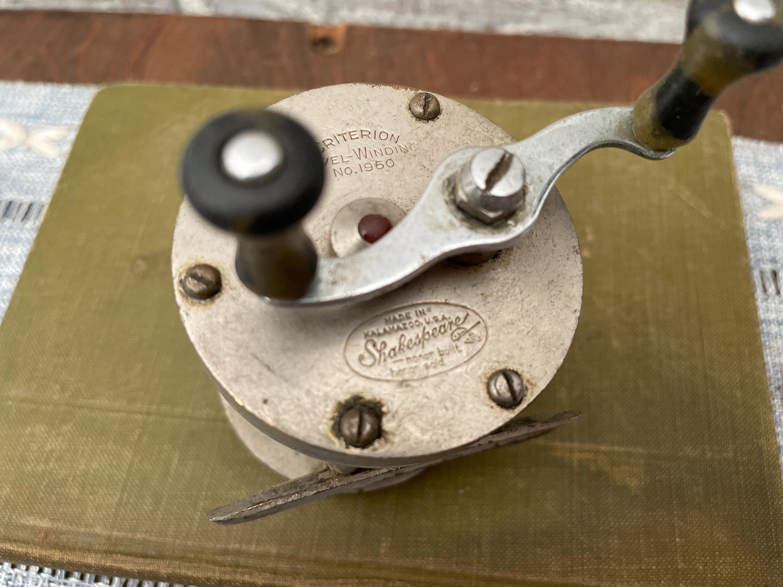 シェイクスピア クリテリオン 1960 Shakespeare Shakespeare Criterion 1960 Vintage Fishing Reel BaitCasting