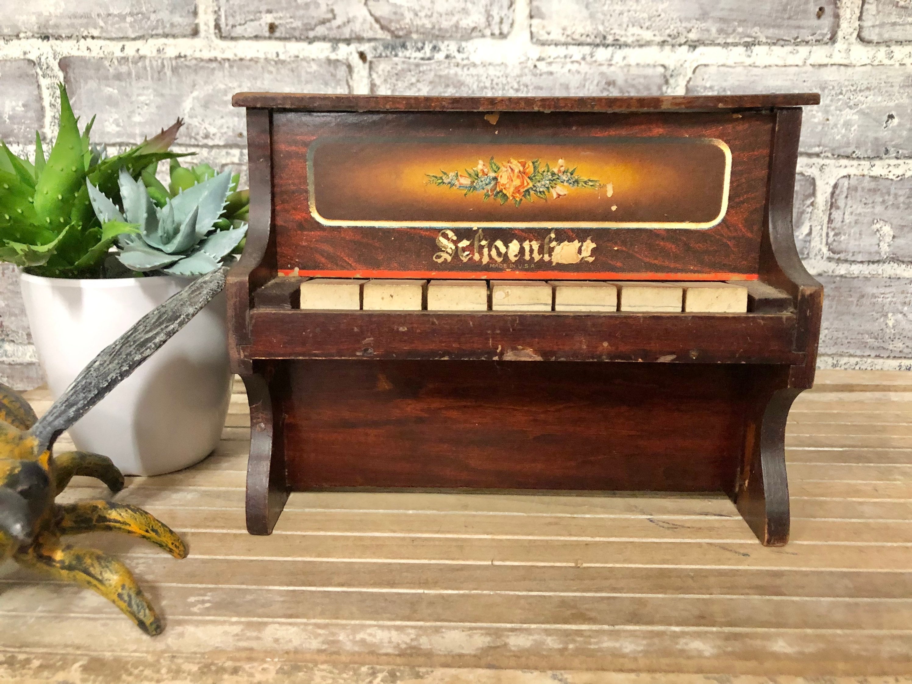 Vintage Toy Piano for sale Only 4 left at 60
