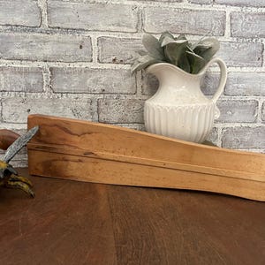 Vintage Wood Boot Last: Equestrian Decor Centerpiece (22 inch)