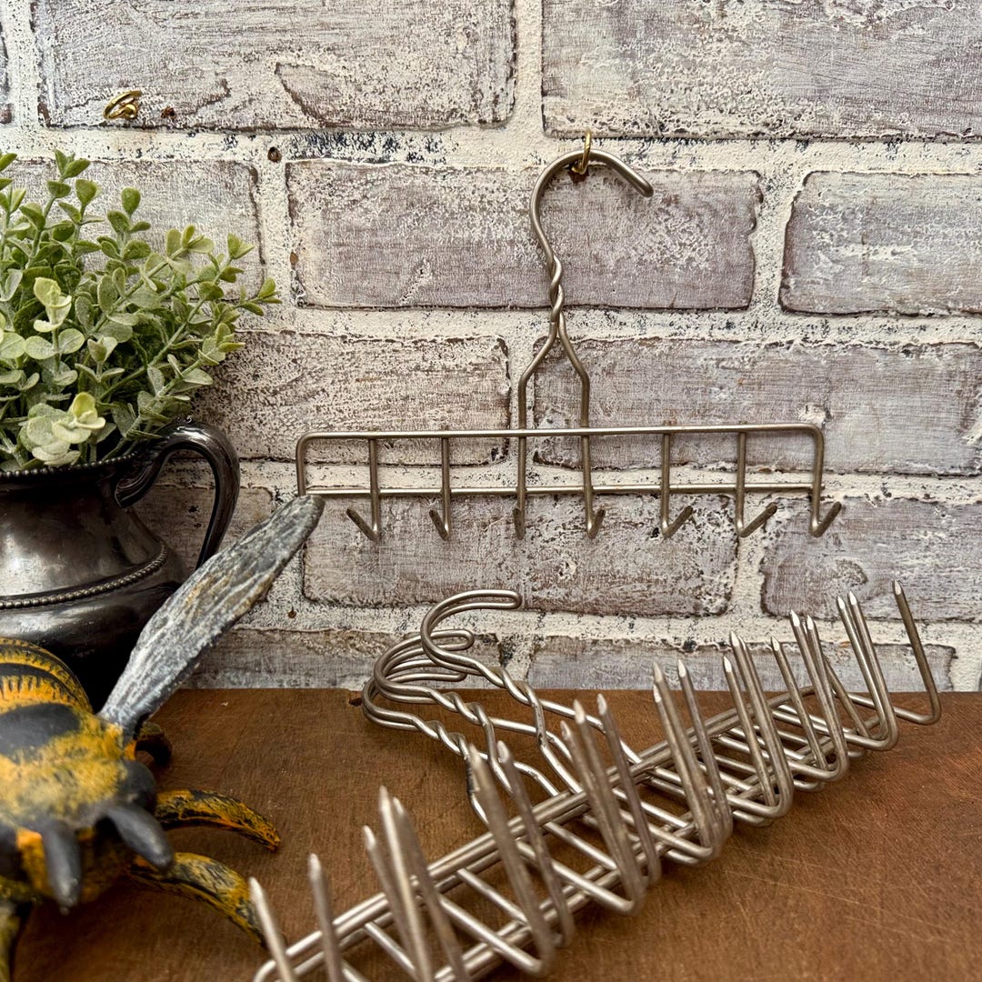 Vintage Hanging Bacon Rack With Hanger! Stainless Steel! - Etsy