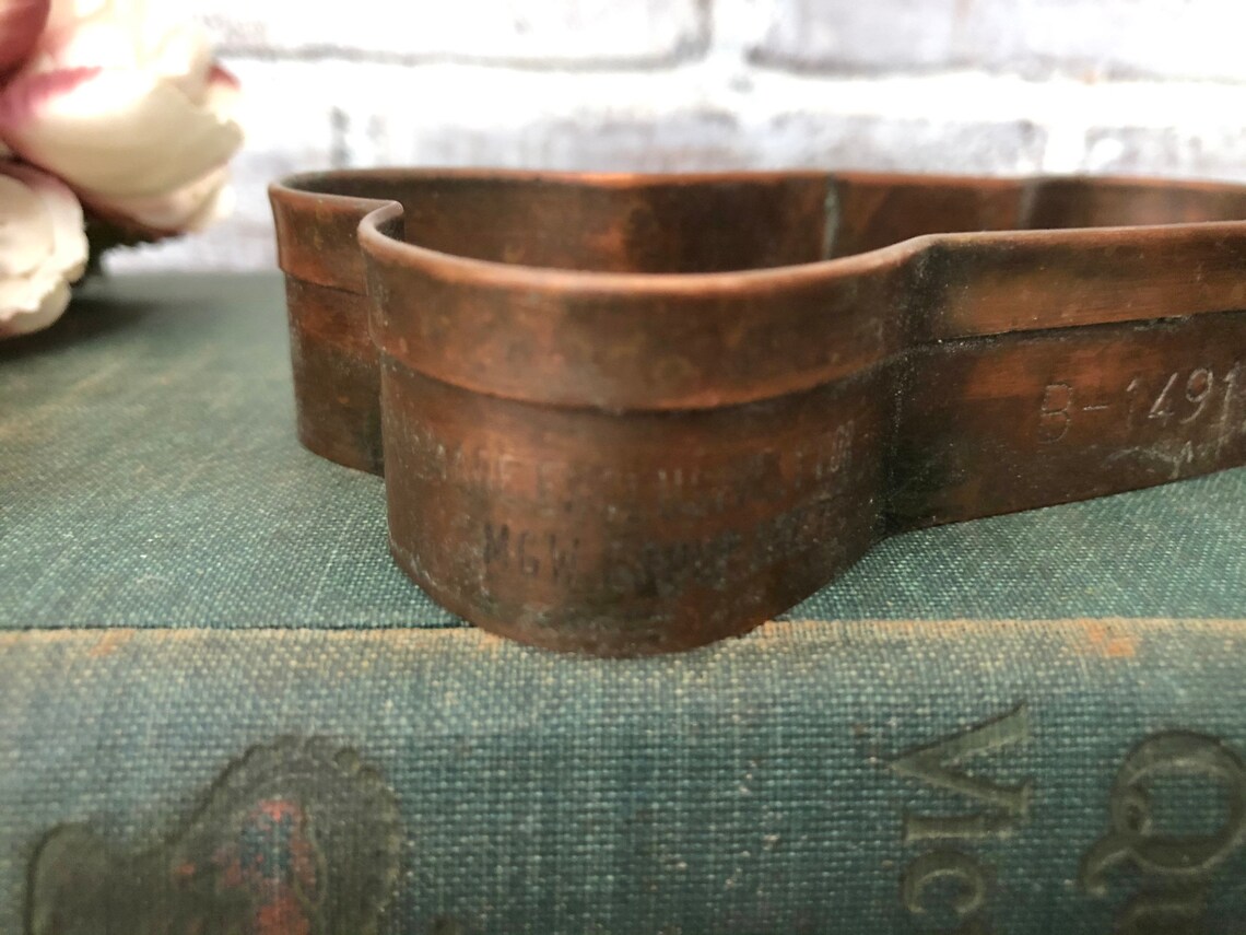 Copper Dog Bone Cookie Cutter Made Exclusively for The MGM