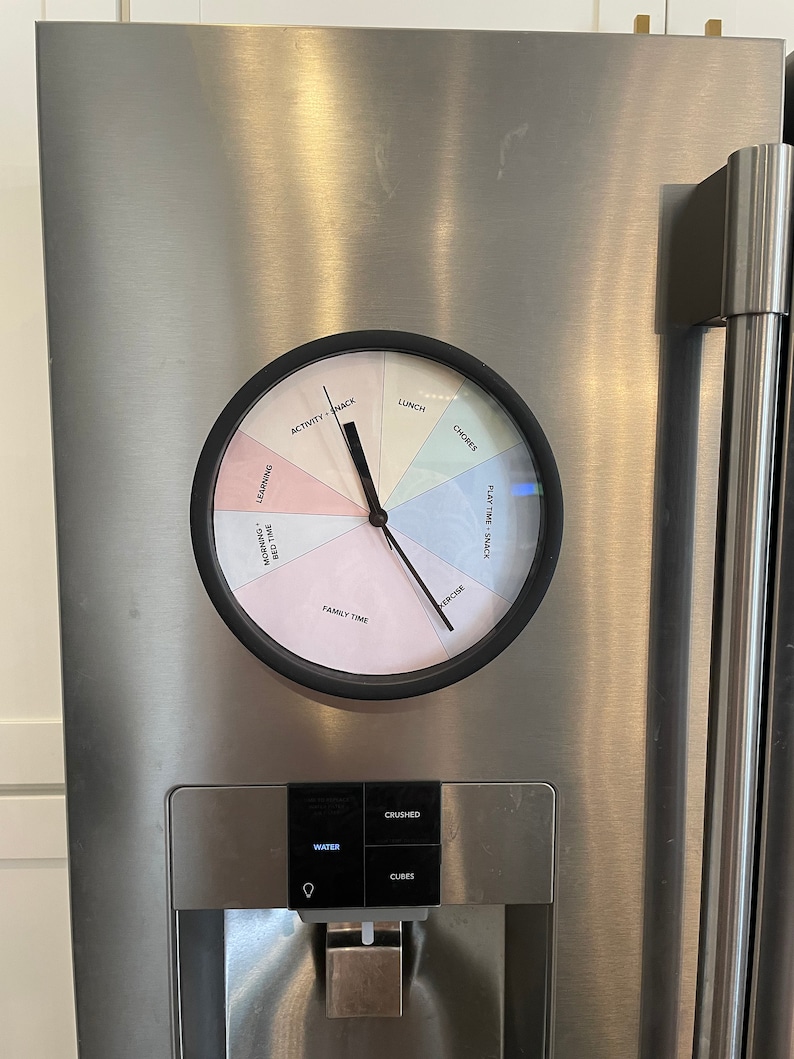 Custom Summer Clock Schedule Template - as Seen on Tiktok - Etsy