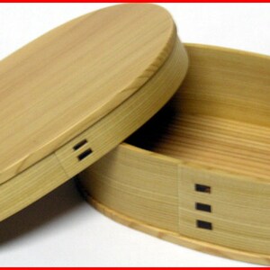 PREMIUM AKITA-SUGI cedar Personalized Handmade Japanese Bento Lunch Box 650 ml Magewappa image 3