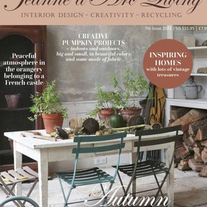 NOW SHIPPING---7th Issue of 2023---Jeanne d'Arc Living Magazine--Rustic Nordic Country Cottage Home Magazine