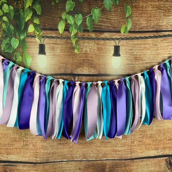 Ribbon Tassel Garland Etsy