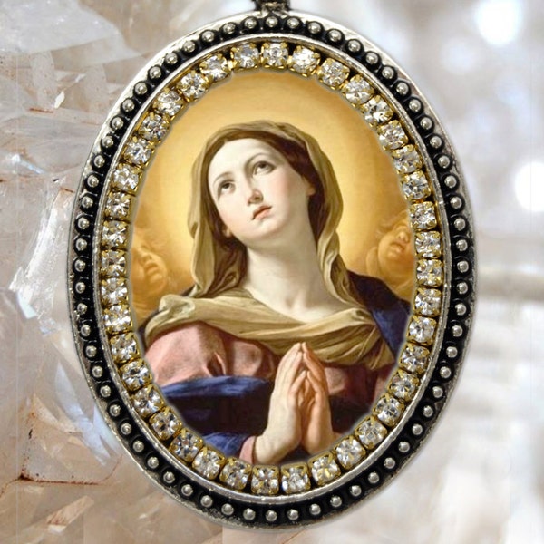 Our lady necklace clearance