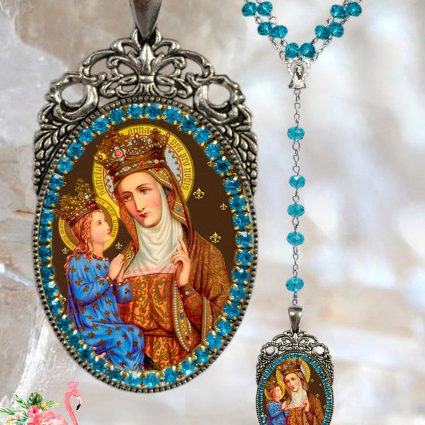 Saint Anne – Rosary - Patroness of Childless People; Children; Homemakers; Housewives; Miners; Mothers; Poverty; Pregnancy & Sterility