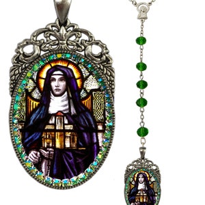 Brigid of Ireland Rosary - Patroness of Ireland, dairymaids, cattle, midwives, Irish nuns, and newborn babies - Brigid of Kildare