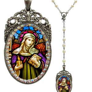 Brigid of Ireland Rosary - Patroness of Ireland, dairymaids, cattle, midwives, Irish nuns, and newborn babies - Brigid of Kildare