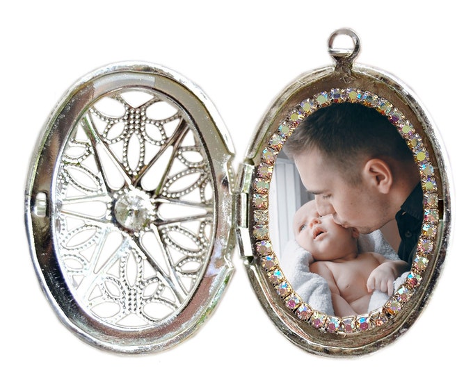 Your Own Photo - Stainless Steel Locket  - Custom Picture Necklace