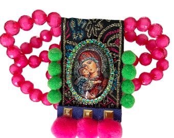 UNIEKE Altijddurende Hulp Scapulier - Bescherming van Haïti; Redemptoristenorde & Almoradi (Spanje) - Ervaar goddelijke troost en bescherming