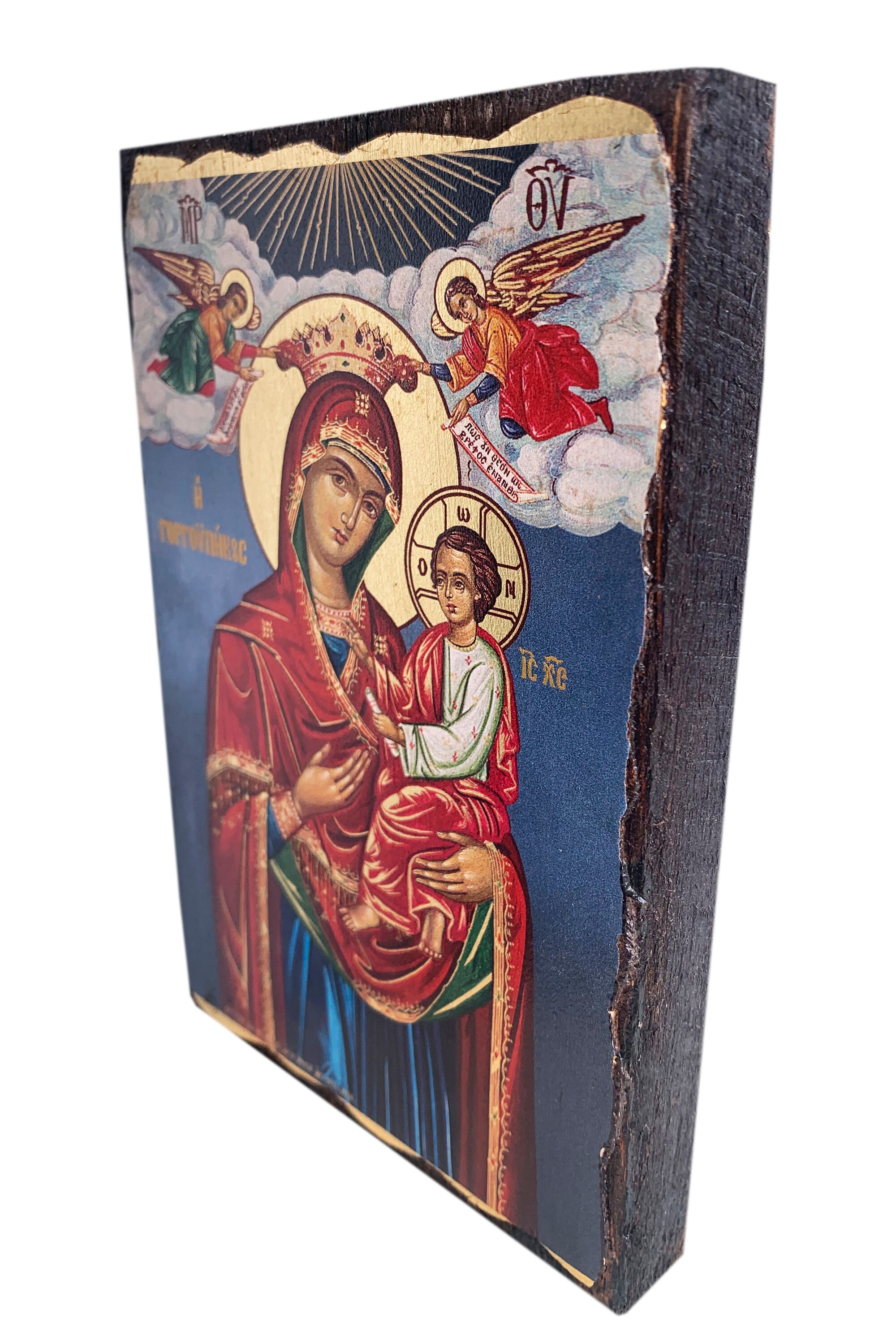 Our Lady of Perpetual Help - Plaque Byzantine Icon (with Certificate ...