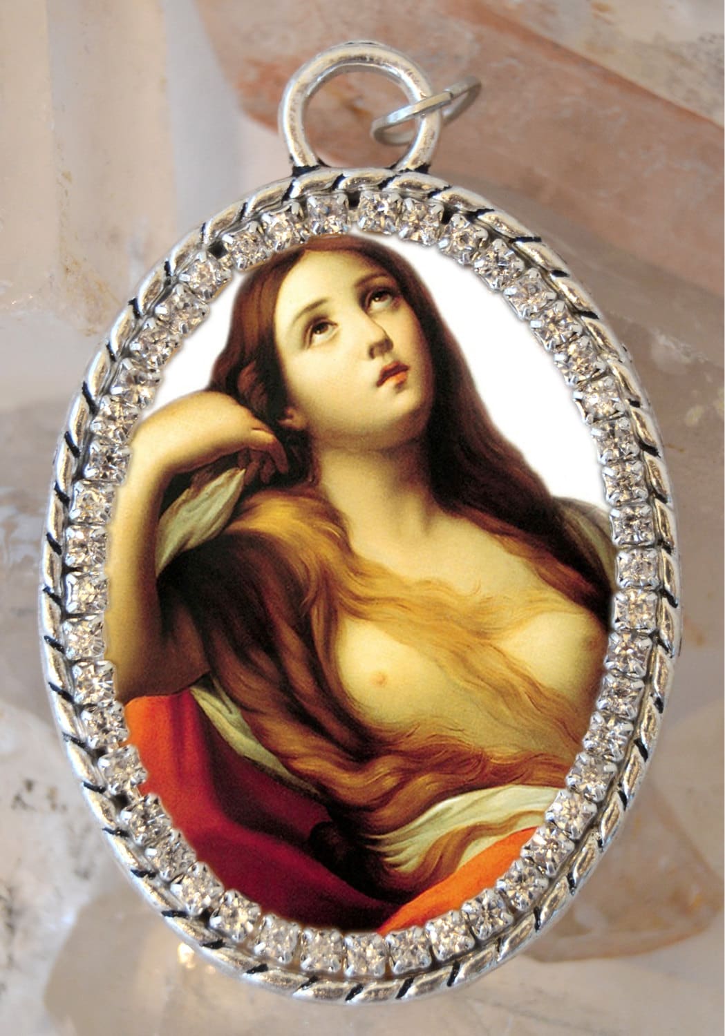 Saint Mary Magdalene Handmade Necklace Catholic Christian