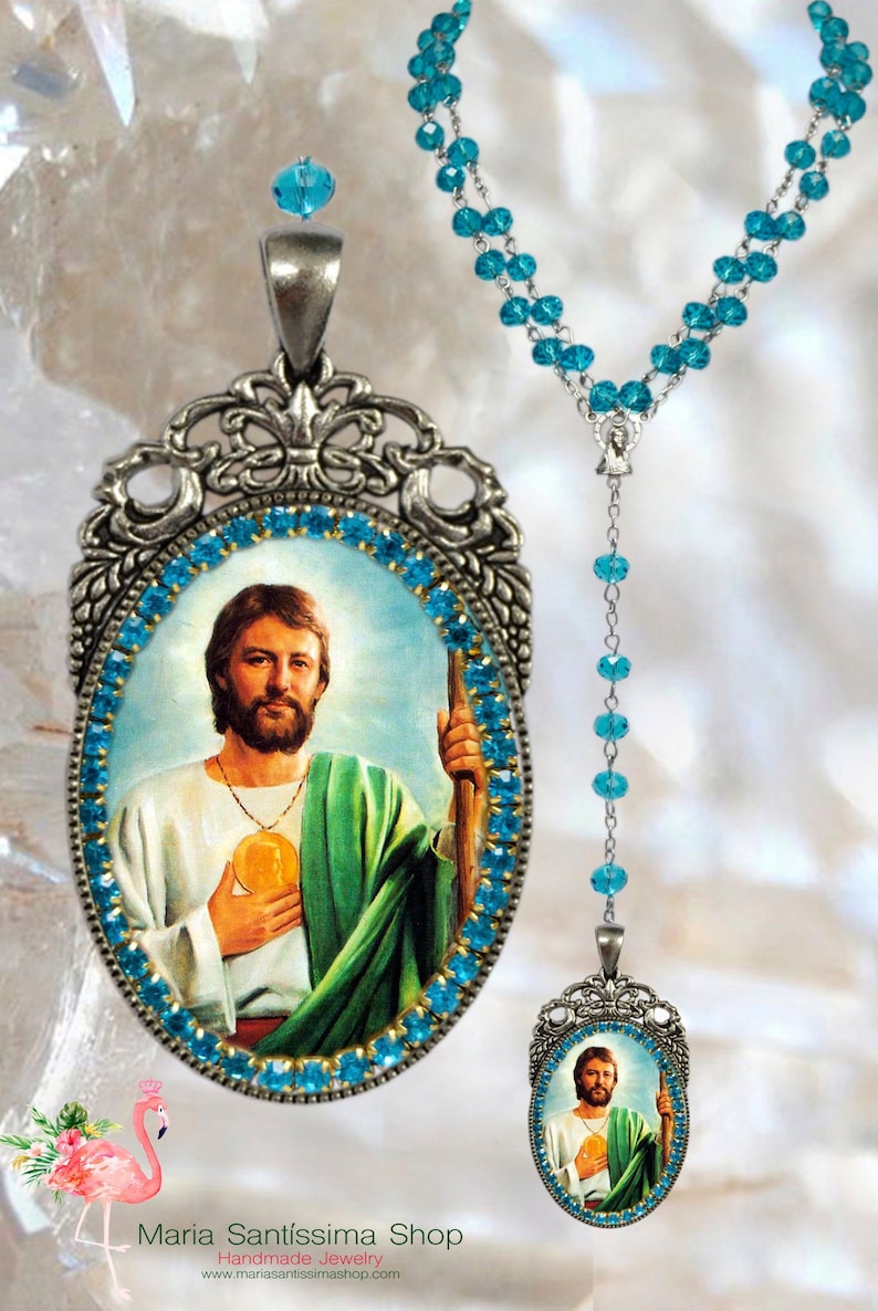 St. Jude Thaddeus the Apostle Rosary - Patron Saint of Lost Causes ...