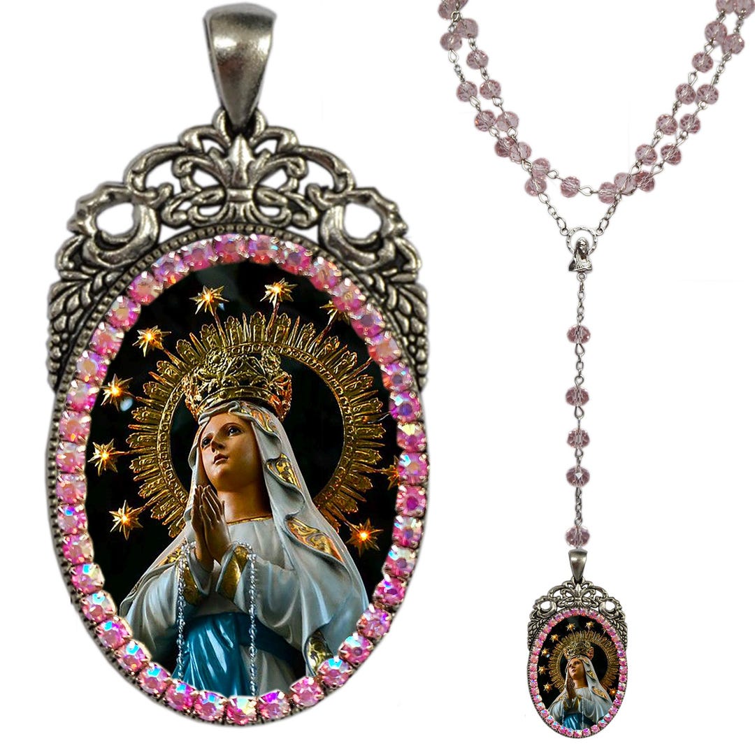 Our Lady of Lourdes Rosary; Patron Saint of the Sick People, Bodily ...