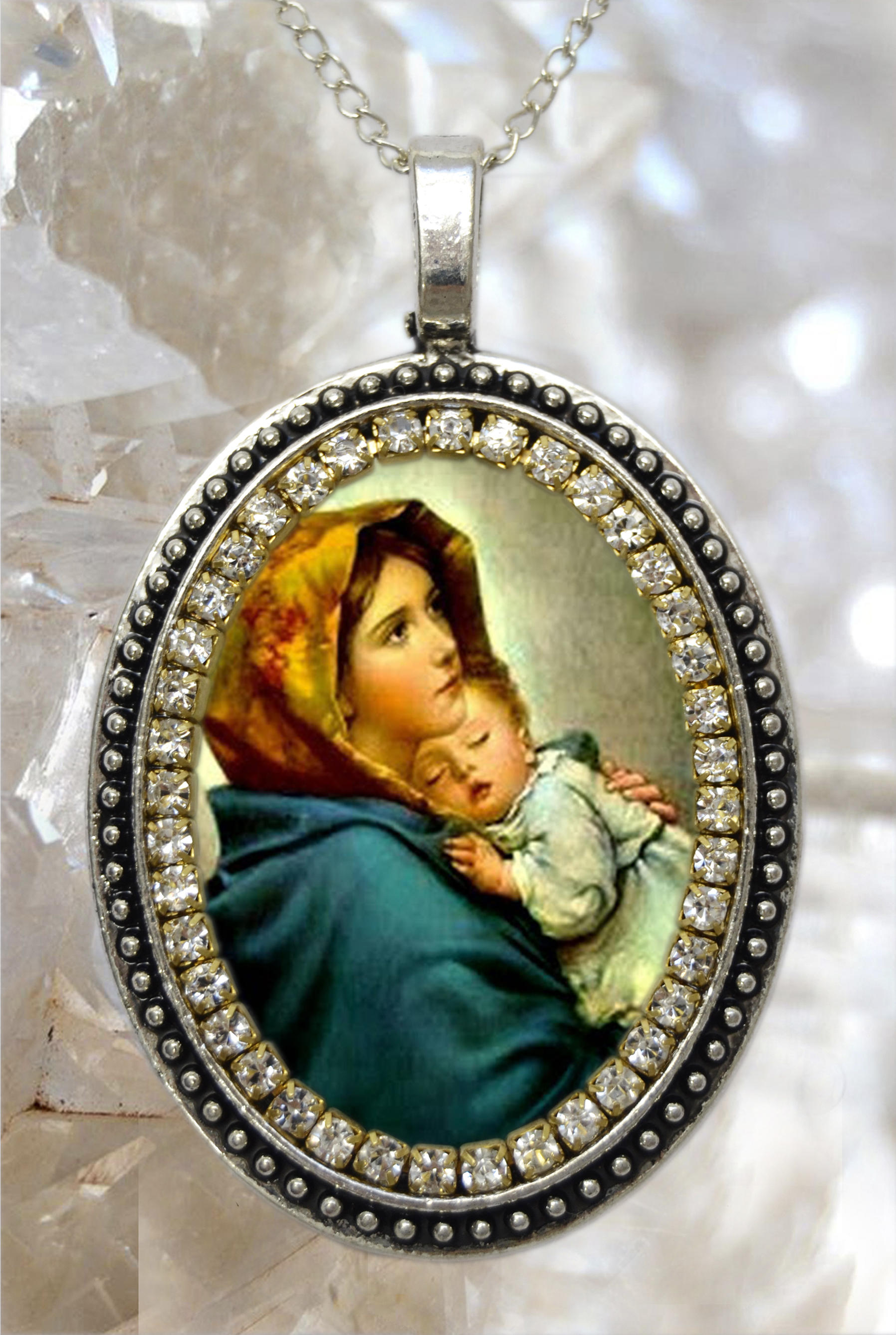 Madonna of the Streets Handmade Catholic Christian Religious Jewelry