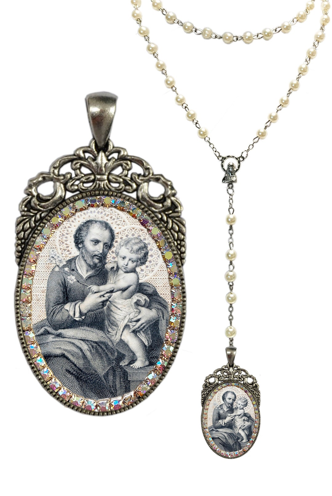 Saint Joseph Rosary Patron Saint of Unborn Children Fathers Immigrants