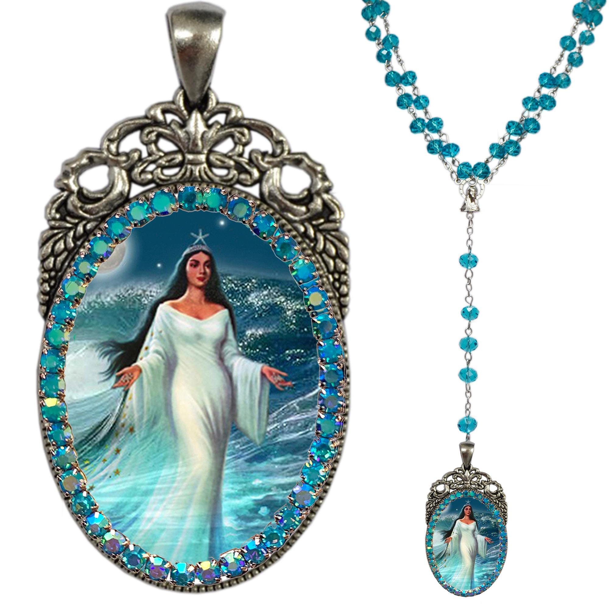 Yemanjá Rosary; Queen of the Sea; Iemanjá Orixá Jewelry; Afro 