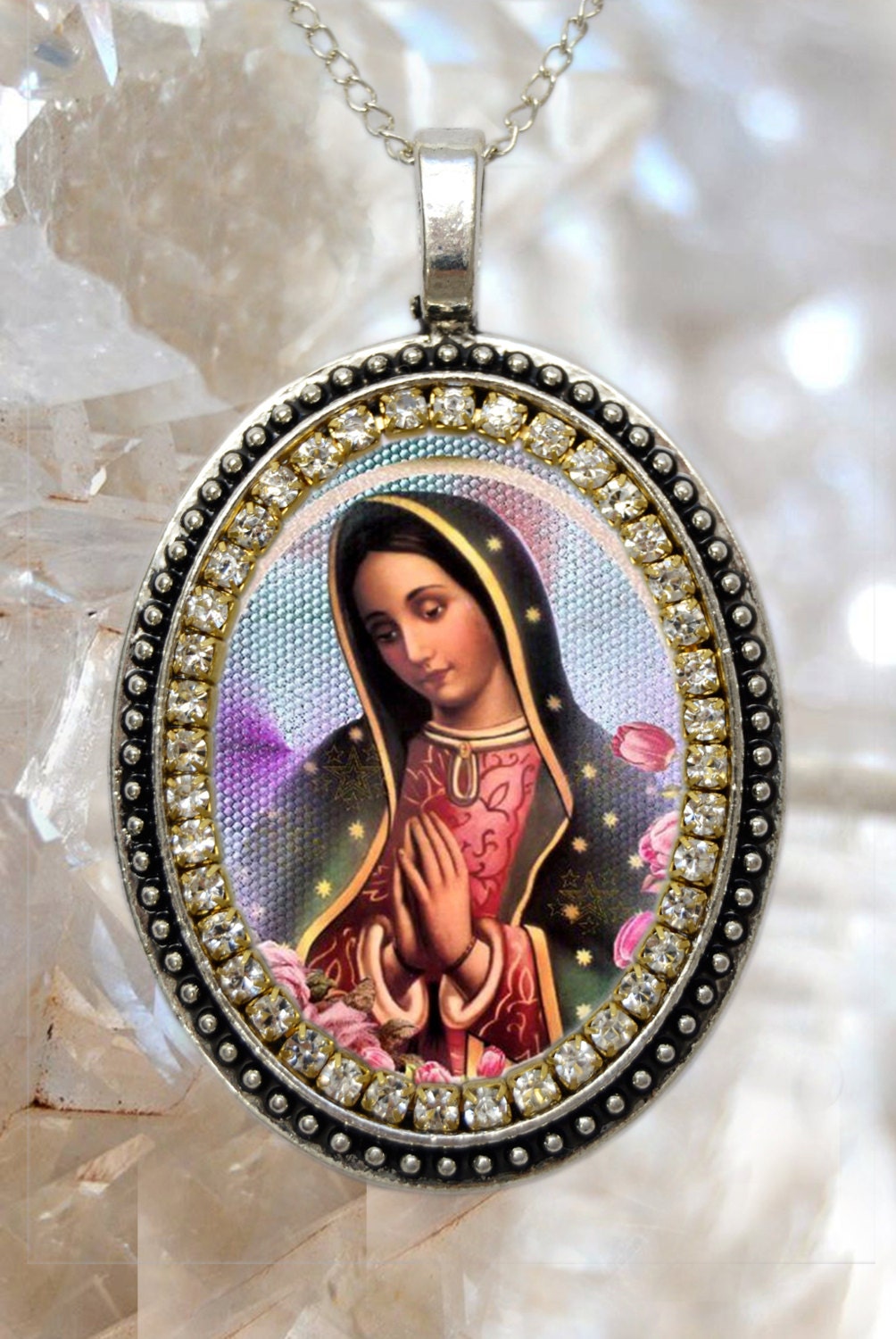 Our Lady of Guadalupe Necklace - Catholic Jewelry by The Little Catholic