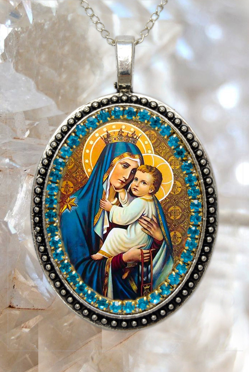 Religious necklaces catholic deals