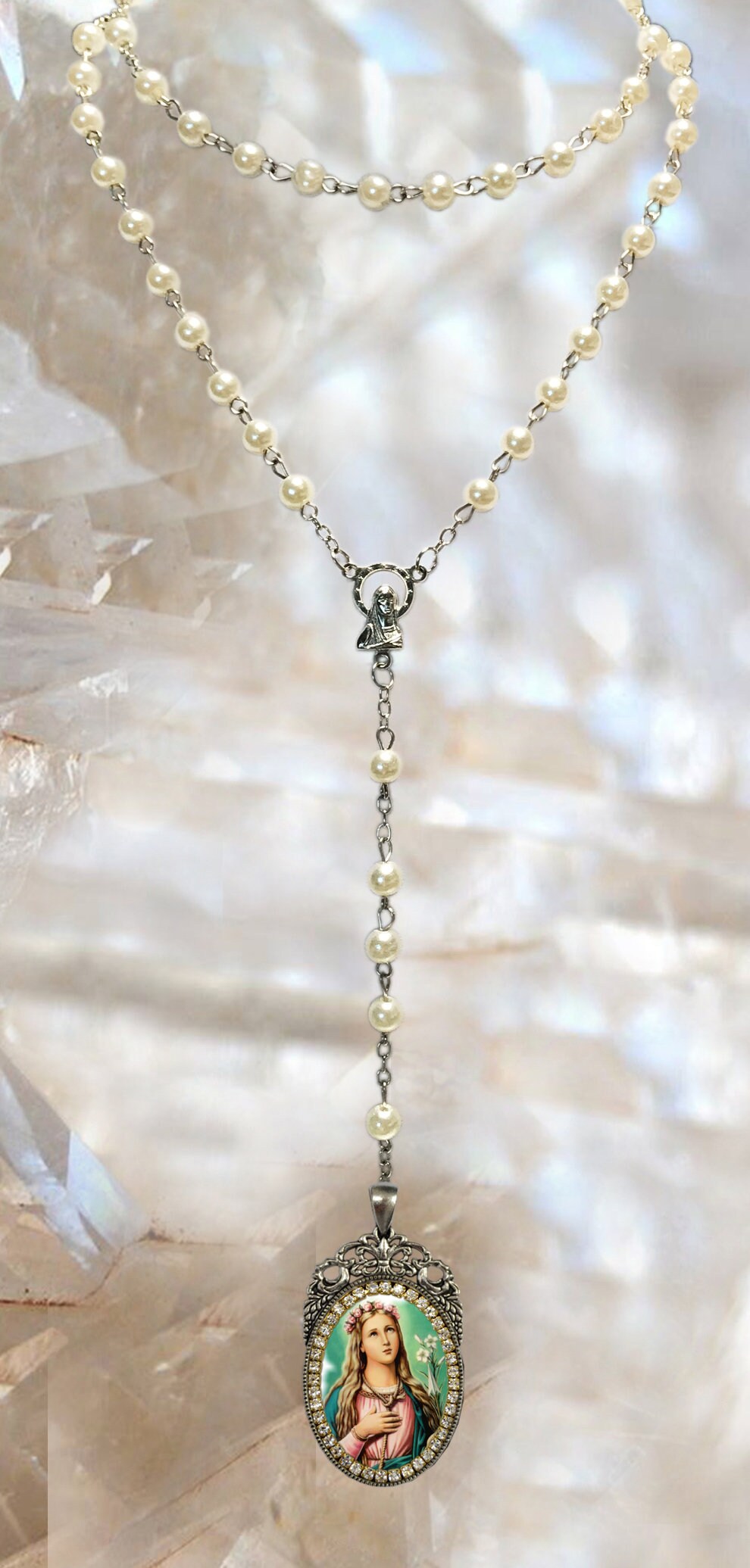 Rosary St. Philomena Patron Saint of Babies, Infants, and Youth