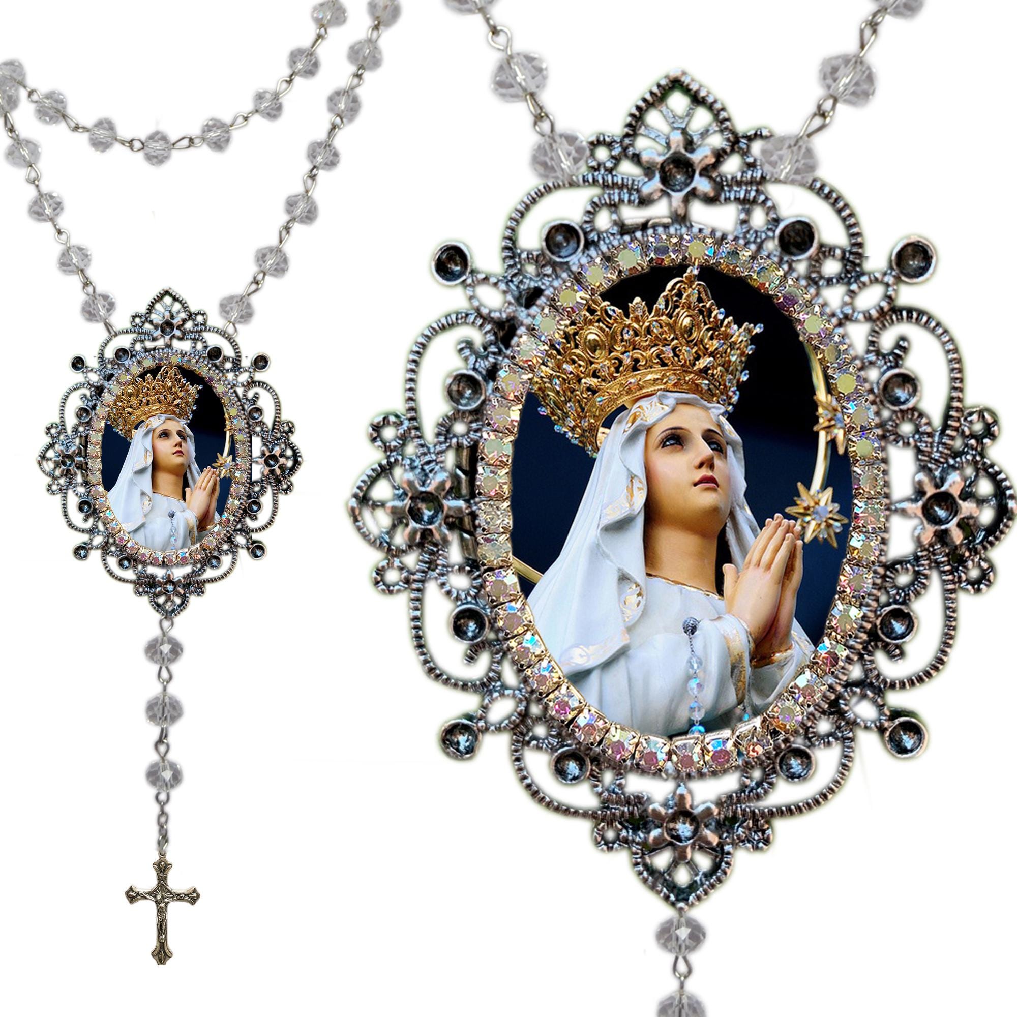 Our Lady of Lourdes Rosary; Patron Saint of the Sick People, Bodily ...