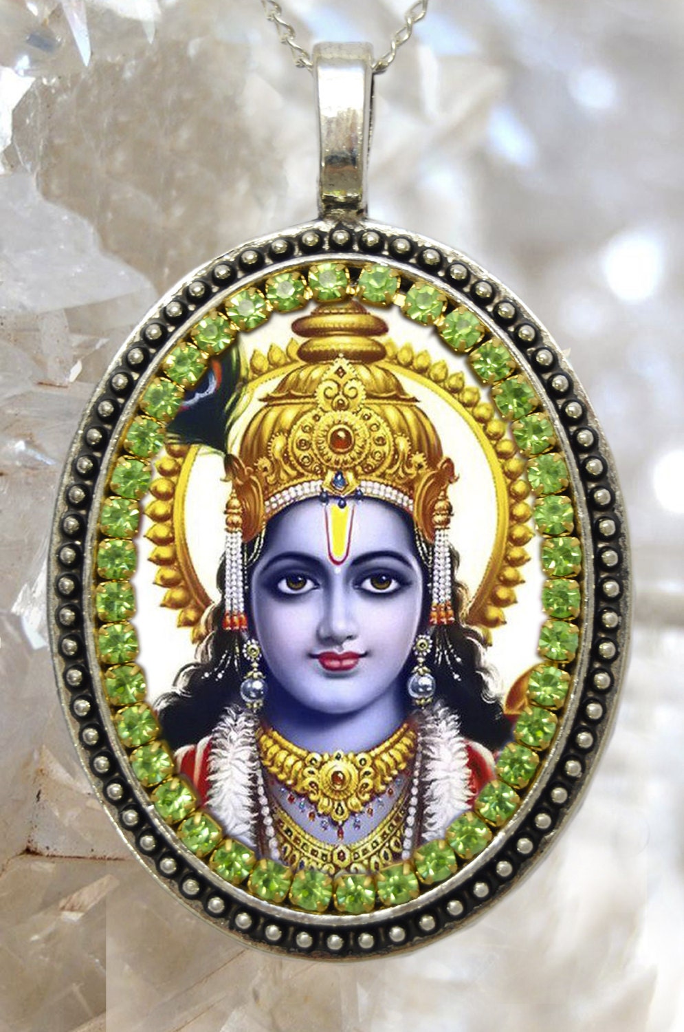 M Men Style Goddess Saraswati Mata Sharda Locket Pendant Silver Stainless  Steel Pendant Necklace Chain For Men And Women SPn2022489