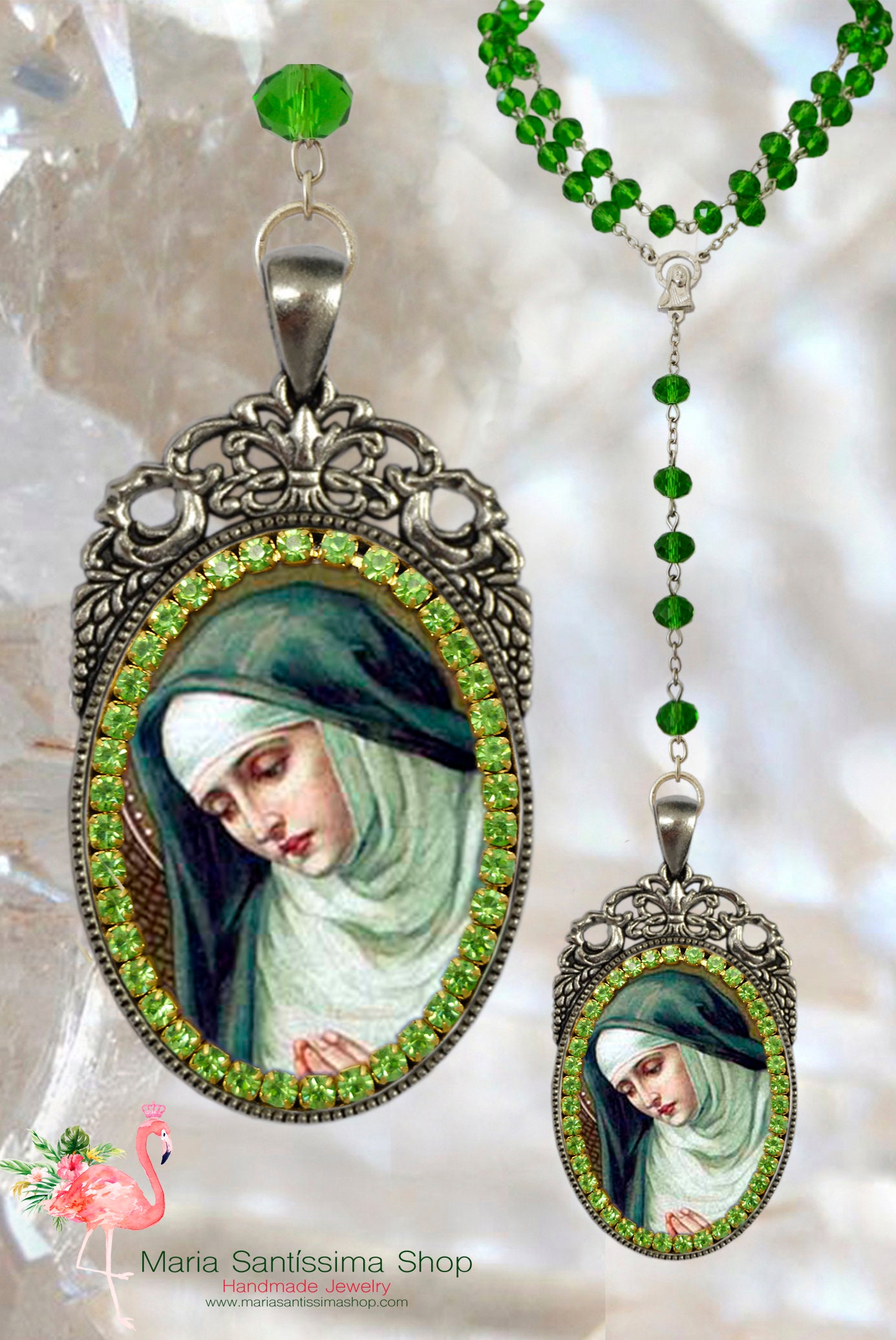 Mary Magdalene Rosary Patroness of Contemplative Life; Hairdressers