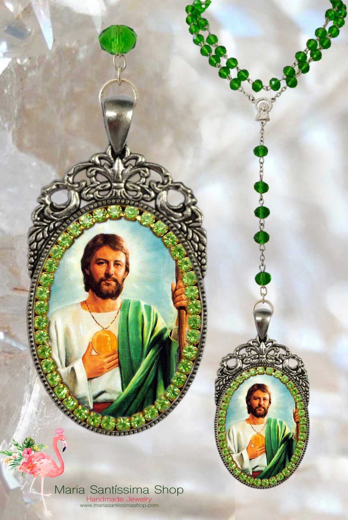 St. Jude Thaddeus the Apostle Rosary - Patron Saint of Lost Causes ...