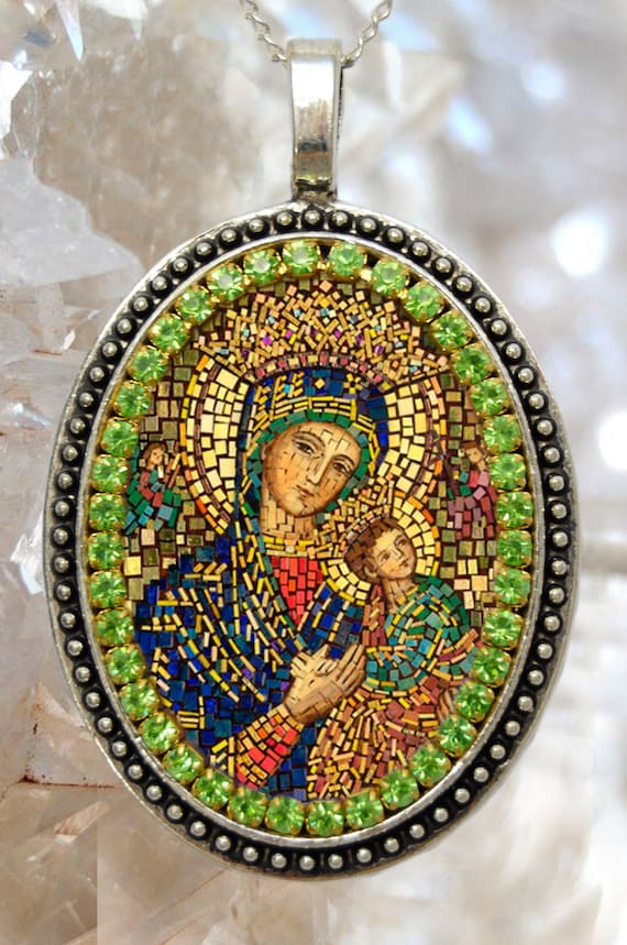 perpetual help pendant