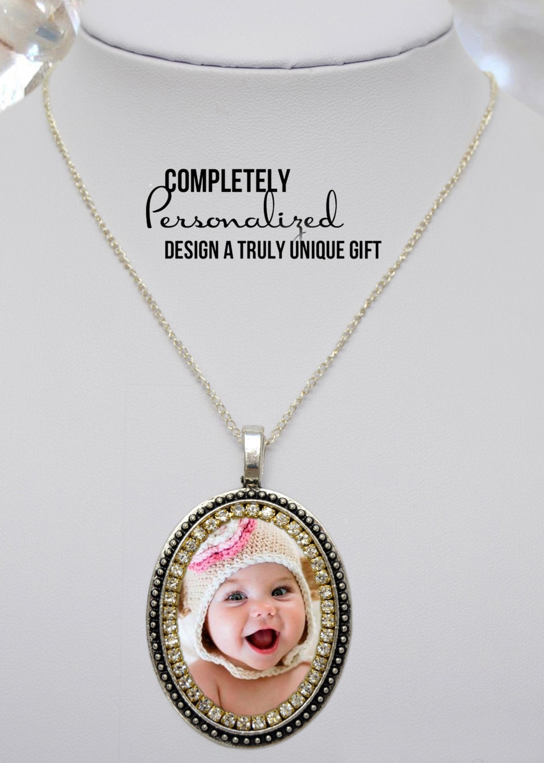Your Own Photo Custom Picture Necklace Personalized Necklace
