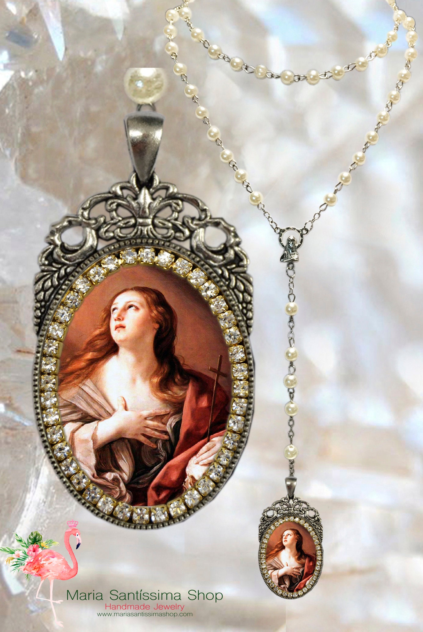 Mary Magdalene Rosary Patroness of Contemplative Life; Hairdressers