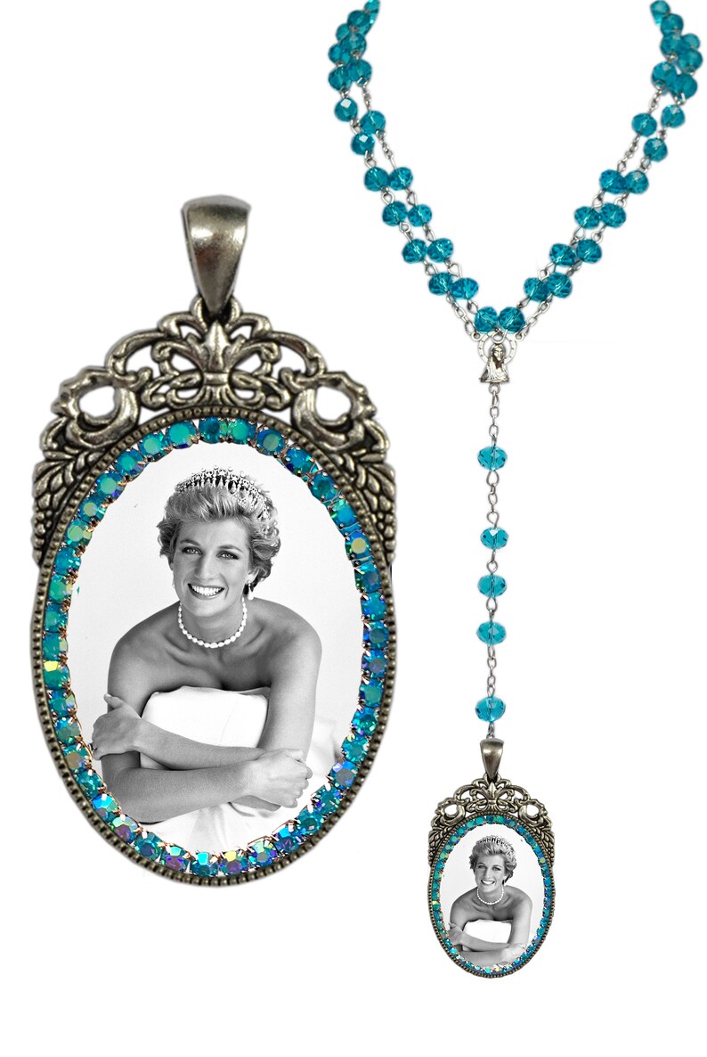 MEMORIAL Rosary Custom with YOUR PHOTO image 4