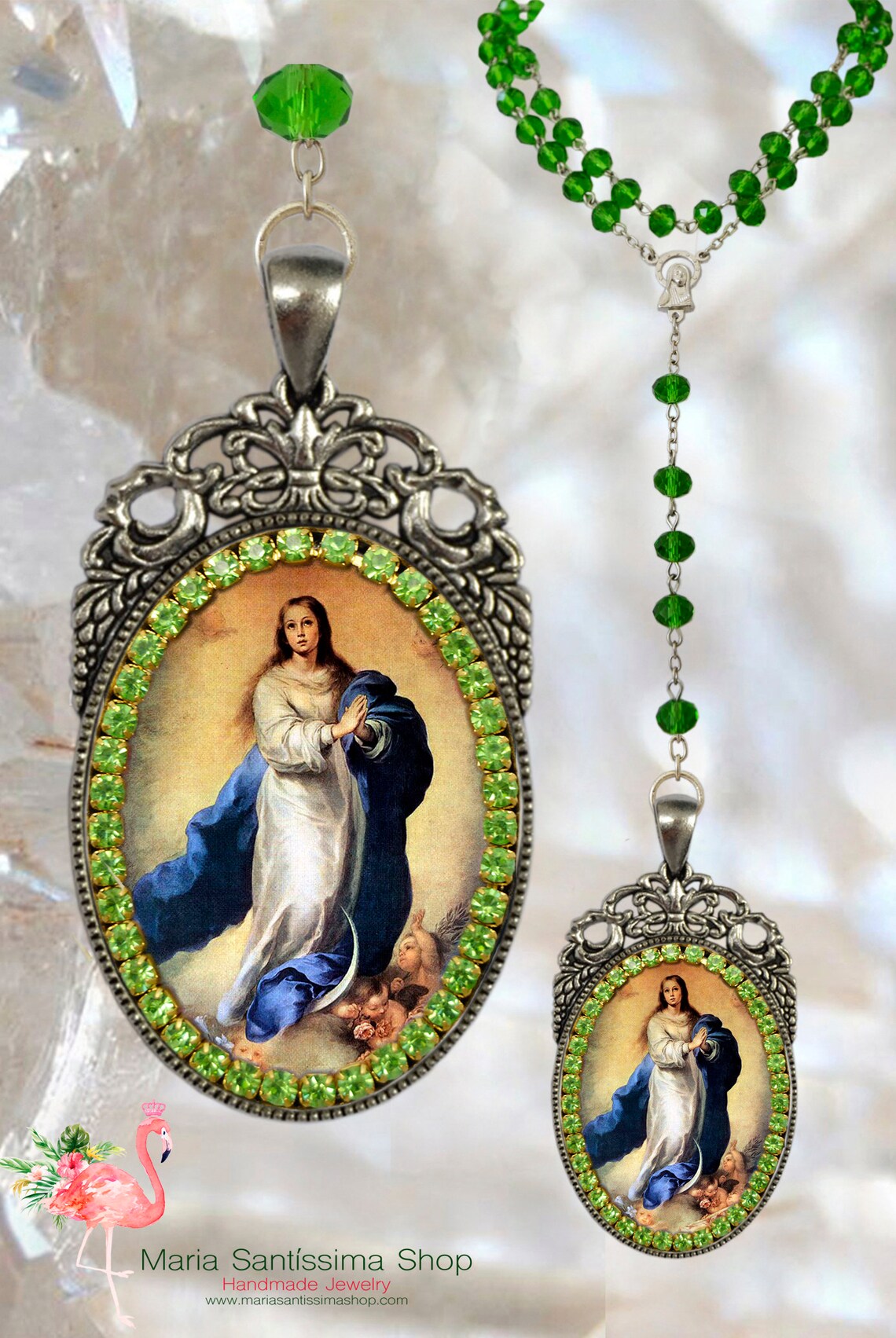 Immaculate conception necklace Clearance