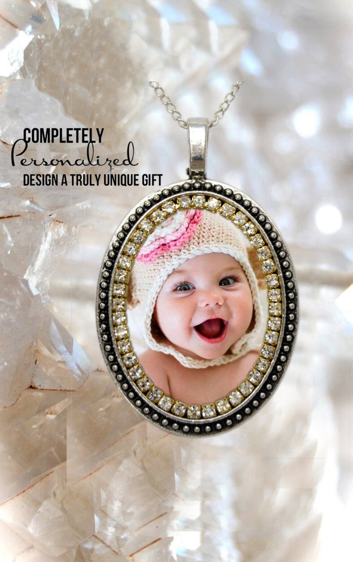 Your Own Photo Custom Picture Necklace Personalized Etsy
