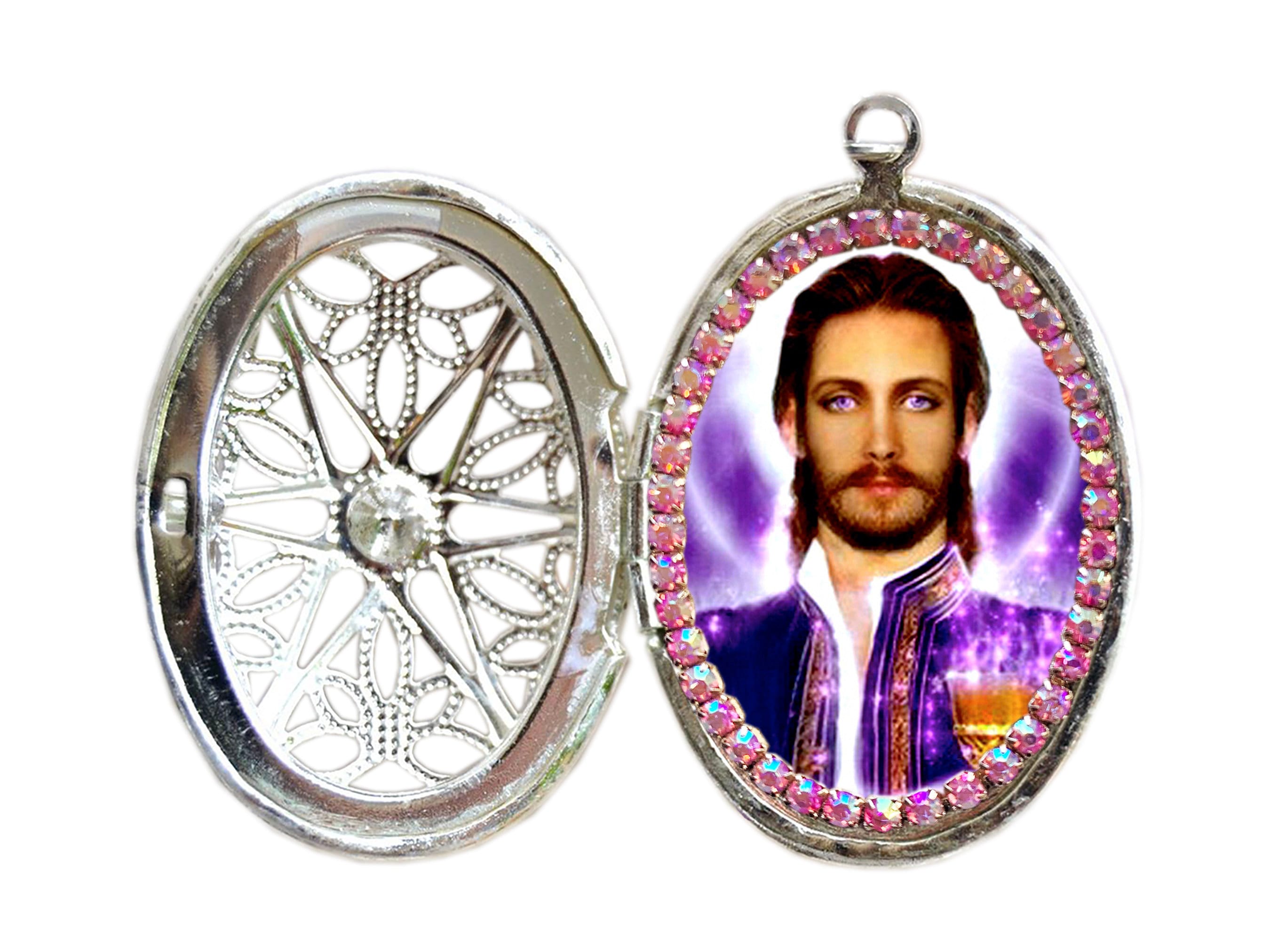 **聖ゲルマヌス（Saint Germain）**のメダイ 聖ゲルマヌス（Saint Germain）**のメダイ Saint Germain Medal - Etsy