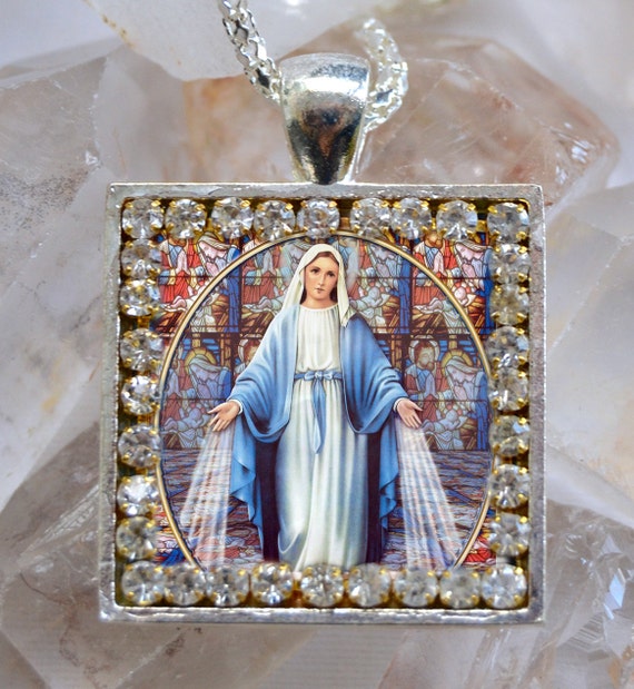 Monastery Icons Miraculous Medal for Men