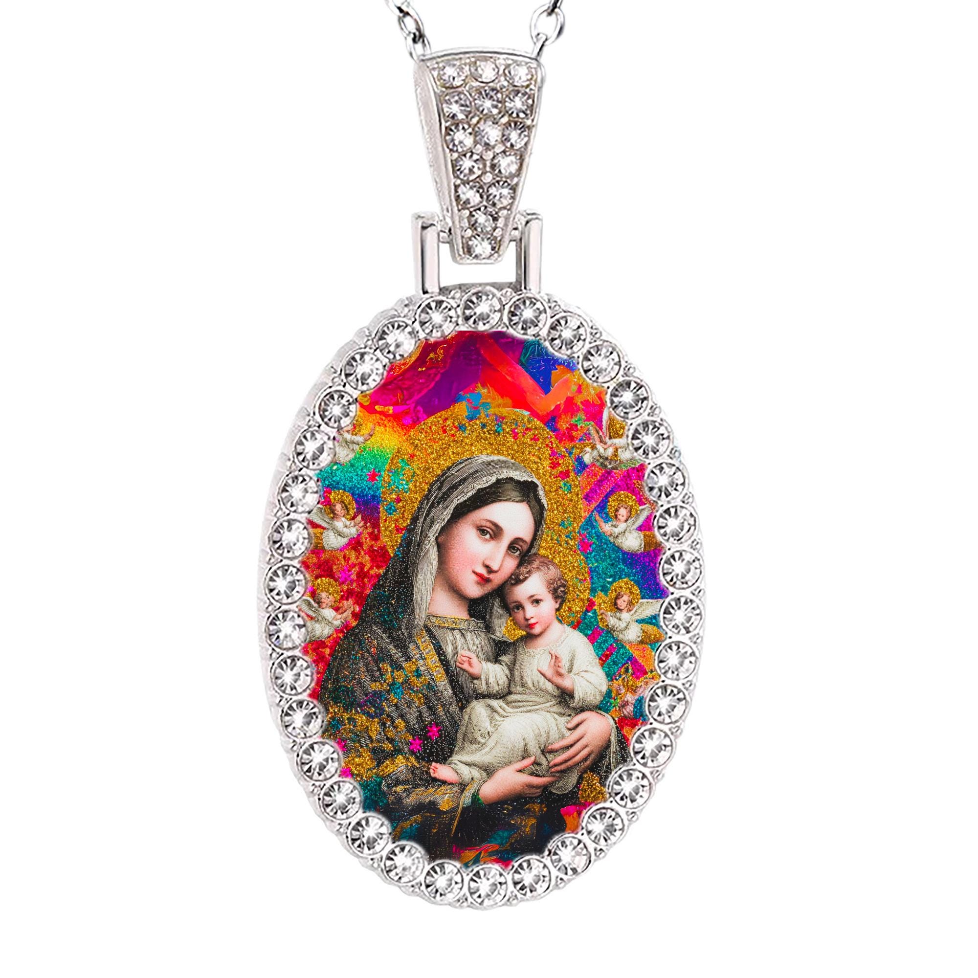 Perpetual Help Necklace, Patron Saint of Women in Childbirth