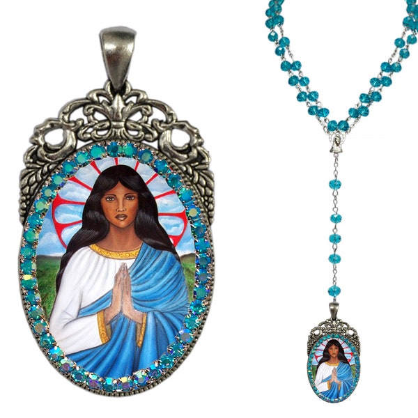 Bohemian Spirit Saint Sarah Kali Rosary - Embrace the Vibrant Soul of the Romani Culture