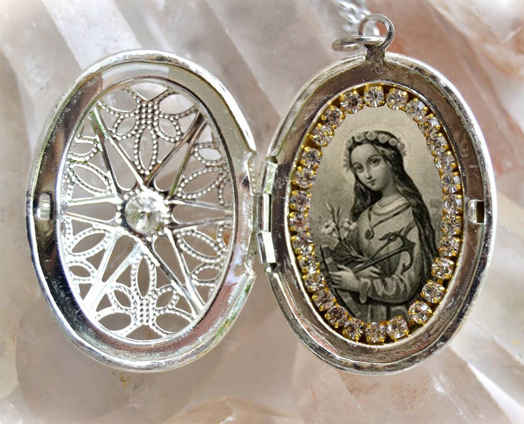 St. Philomena Patron Saint of Babies Infants and Youth Etsy