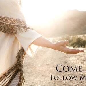 Come Follow Me PRINTABLE POSTER Download Lds Pdf &amp; Jpg - Etsy