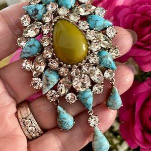 Roger Jean Pierre French Vintage 1950s Brooch