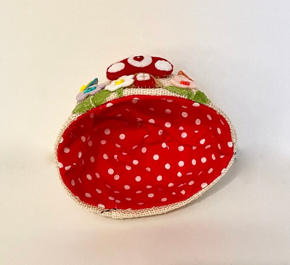 OOAK Handcrafted StrawBeary hat My OOAK Reindeer Kitschy Christmas hats are in stock  main image 2