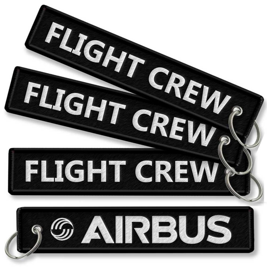 Airbus Flight Crew Embroidered Keyring - Etsy